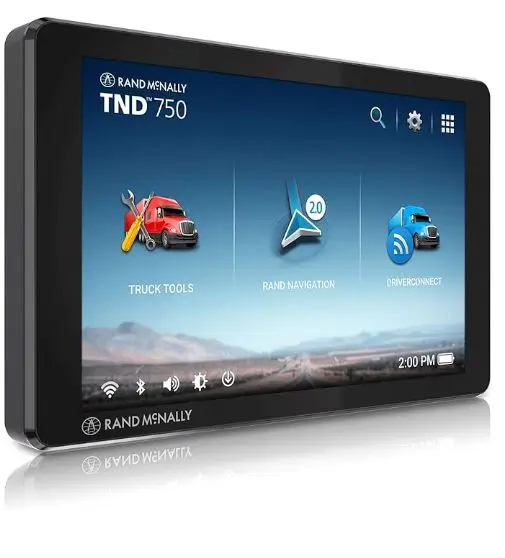 trucking gps devices - Rand McNally TND 750 7-inch GPS Truck Navigator