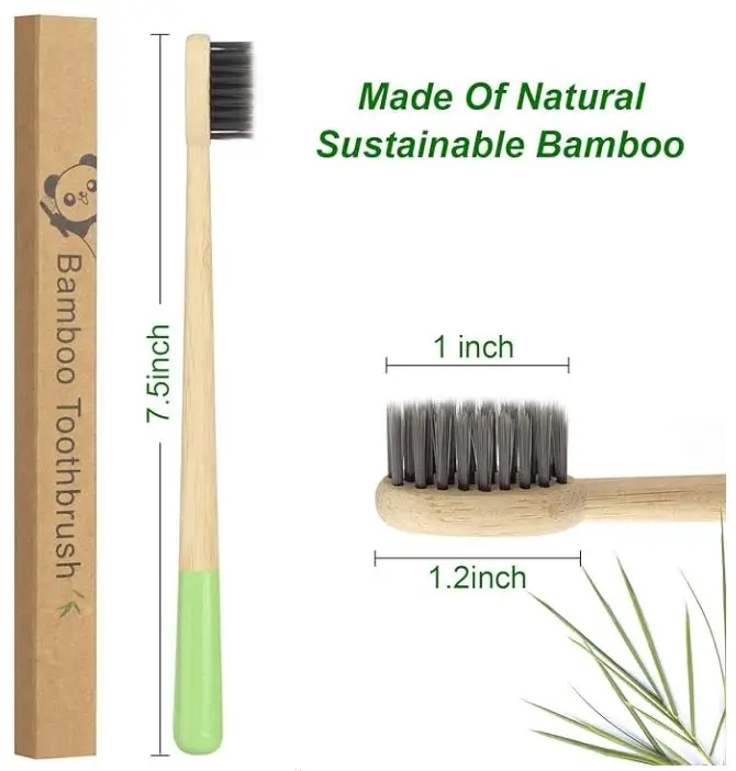Sustainable Travel Products - Biodegradable Bamboo Toothbrush